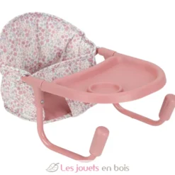 Chaise de table pour poupée rose - Little Dutch
