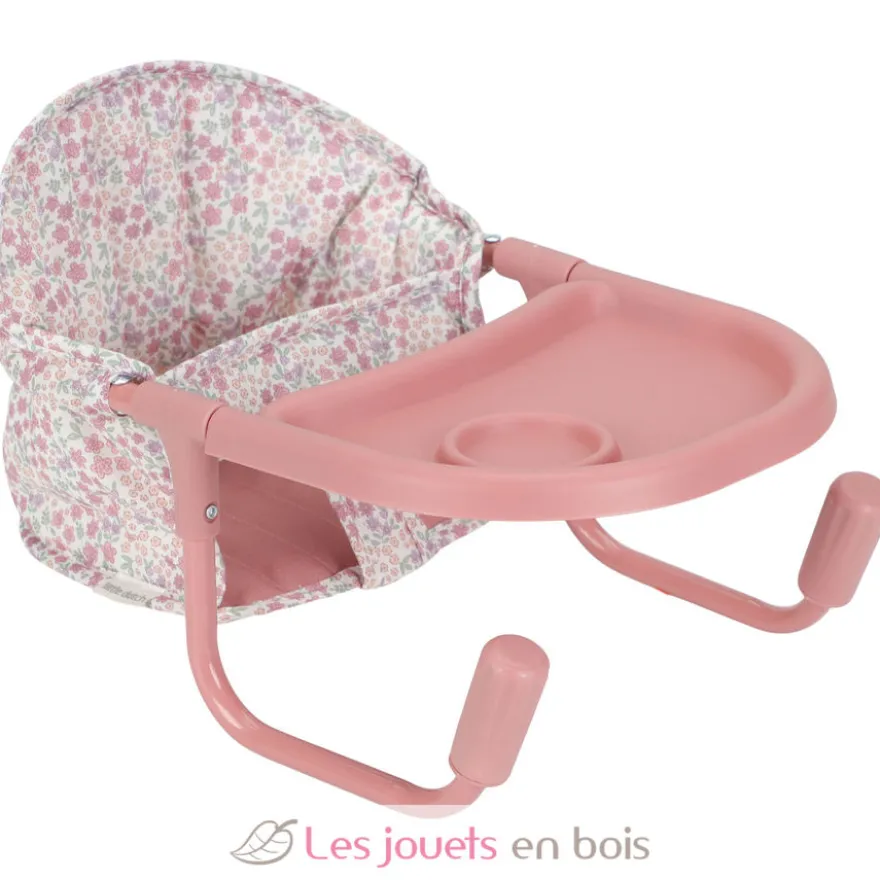 Chaise de table pour poupée rose - Little Dutch