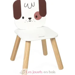 Chaise enfant Chien - Bois - Janod