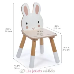 Chaise forêt Lapin - Tender Leaf Toys
