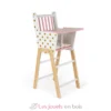 Chaise haute poupée Candy Chic - Janod
