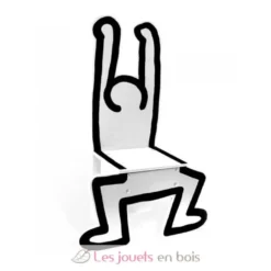 Chaise Keith Haring Blanche - Vilac