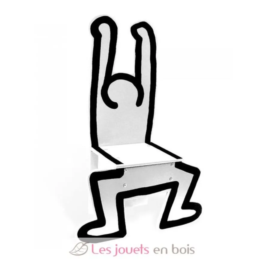Chaise Keith Haring Blanche - Vilac