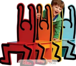 Chaise Keith Haring Blanche - Vilac