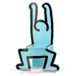 Chaise Keith Haring bleue - Vilac