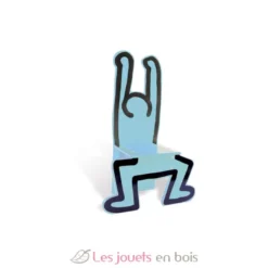 Chaise Keith Haring bleue - Vilac