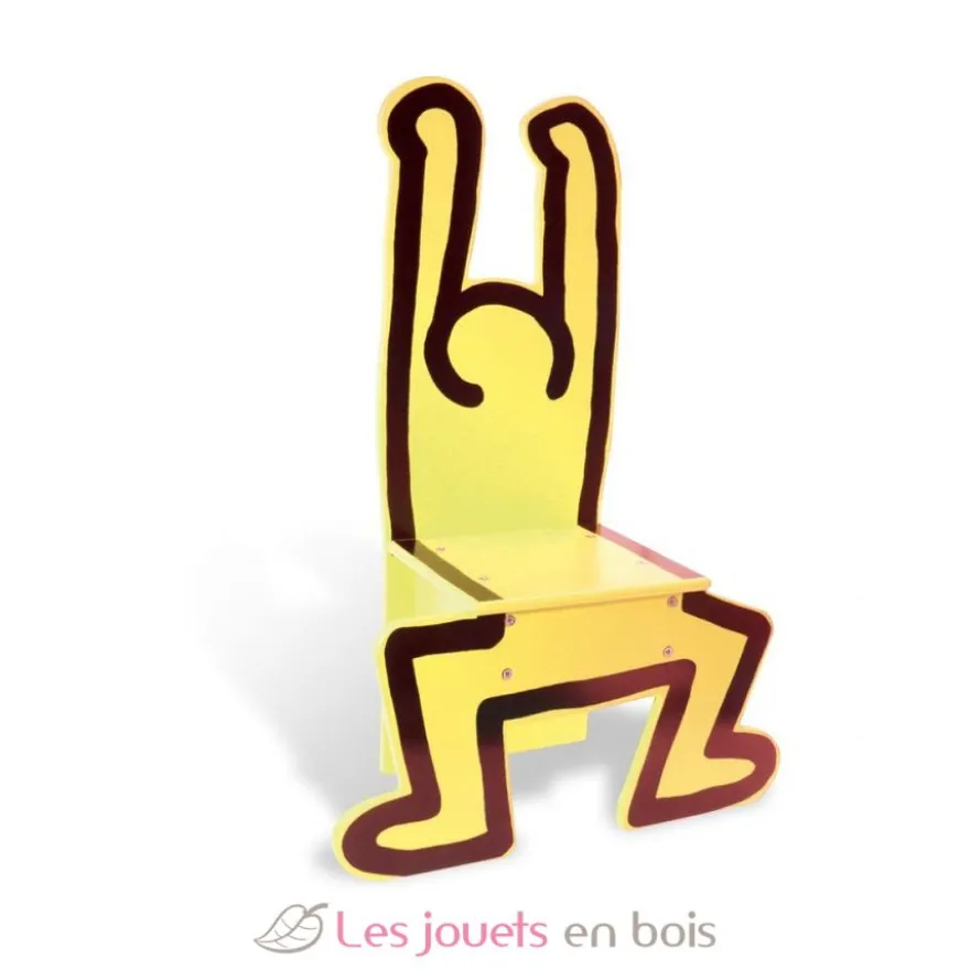 Chaise Keith Haring Jaune - Vilac