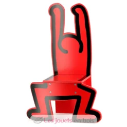 Chaise Keith Haring rouge - Vilac