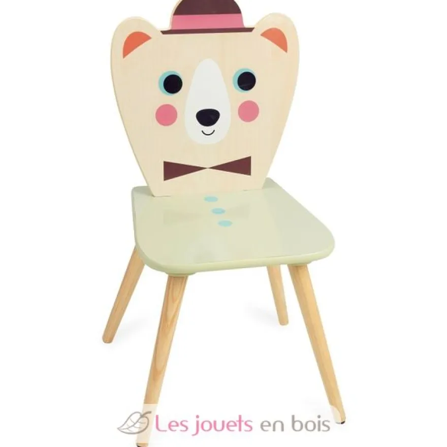 Chaise Ours à Chapeau Ingela - Vilac
