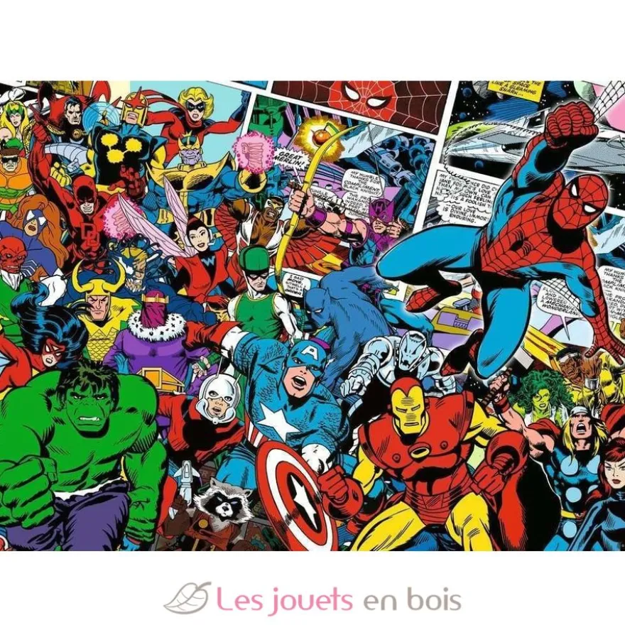 Challenge Puzzle Marvel 1000 Pcs - Ravensburger