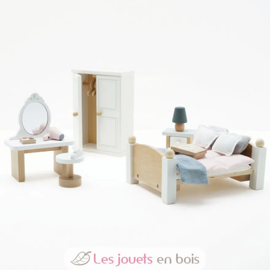 Chambre à coucher pour maison de poupées - Le Toy Van