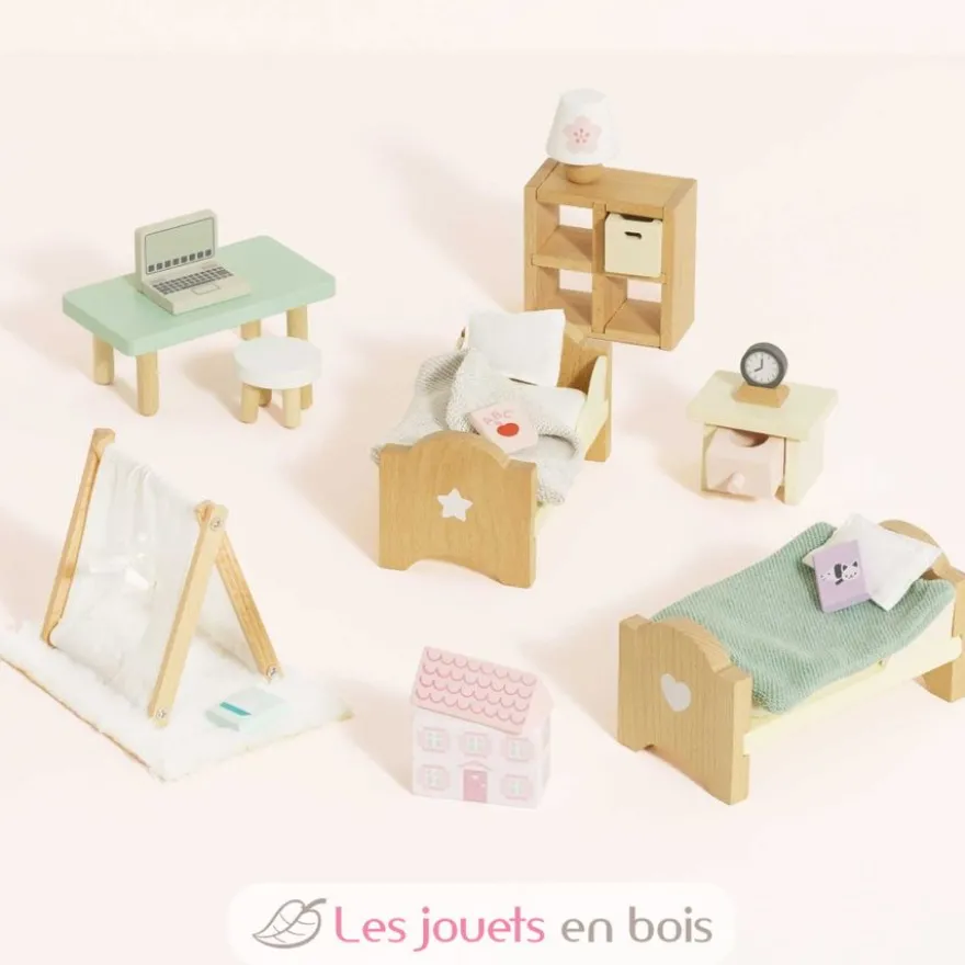 Chambre enfants pour maison de poupées - Le Toy Van