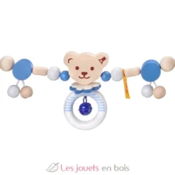 Chaîne pour poussette Ours Steiff bleu - Selecta