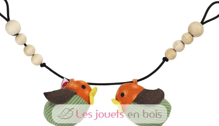 Chaîne poussette Astrid Orange - Franck & Fischer