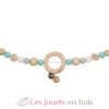 Chaîne poussette étoile turquoise - Goki