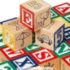 Chariot avec cubes ABC-123 - Melissa & Doug