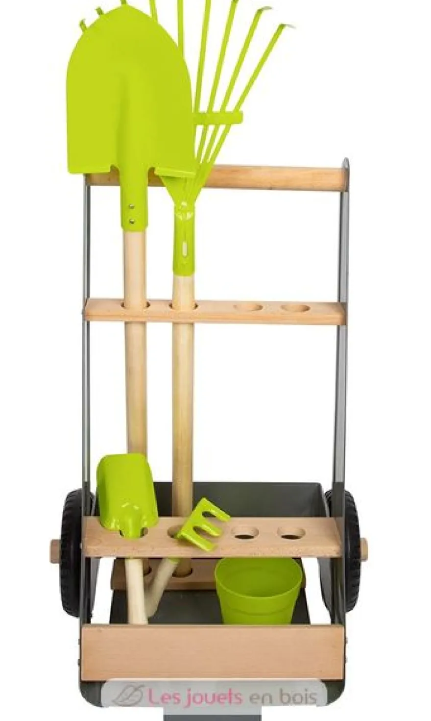 Chariot avec outils de jardin - Small Foot company
