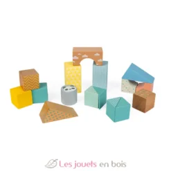 Chariot de cubes à promener Pure - Janod