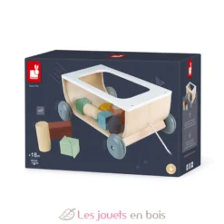 Chariot de cubes Sweet Cocoon - Janod