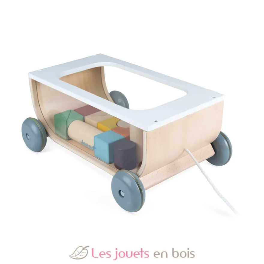 Chariot de cubes Sweet Cocoon - Janod