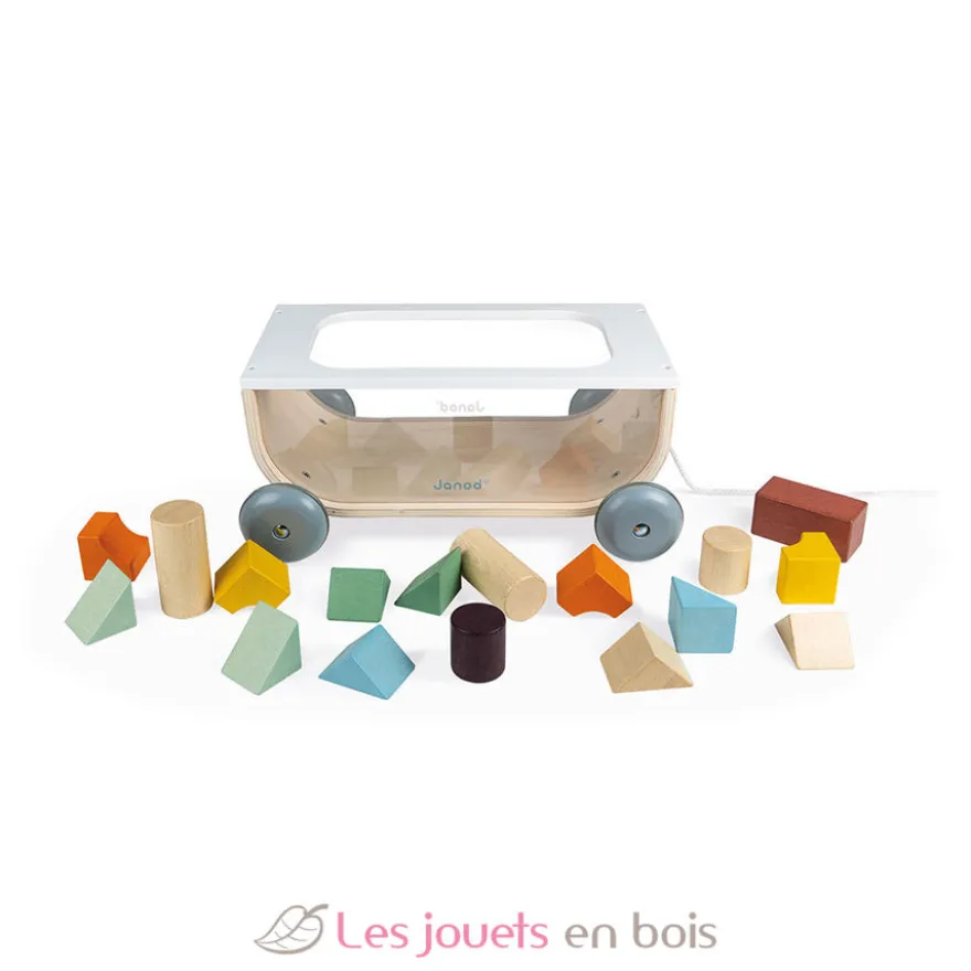 Chariot de cubes Sweet Cocoon - Janod