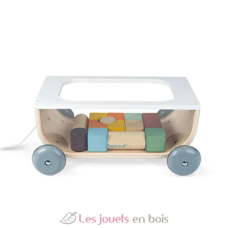 Chariot de cubes Sweet Cocoon - Janod