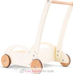 Chariot de marche et blocs en bois - New Classic Toys