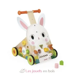 Chariot de marche multi-activités Lapin - Janod