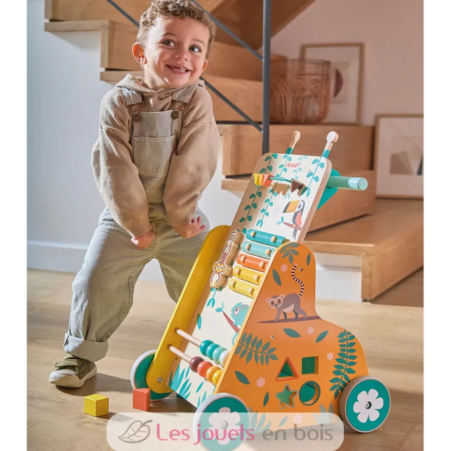 Chariot de marche multi-activités Tropik - Janod