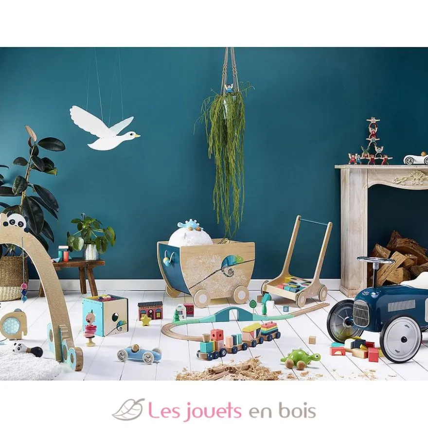 Chariot à jouets Sous la Canopée - Vilac