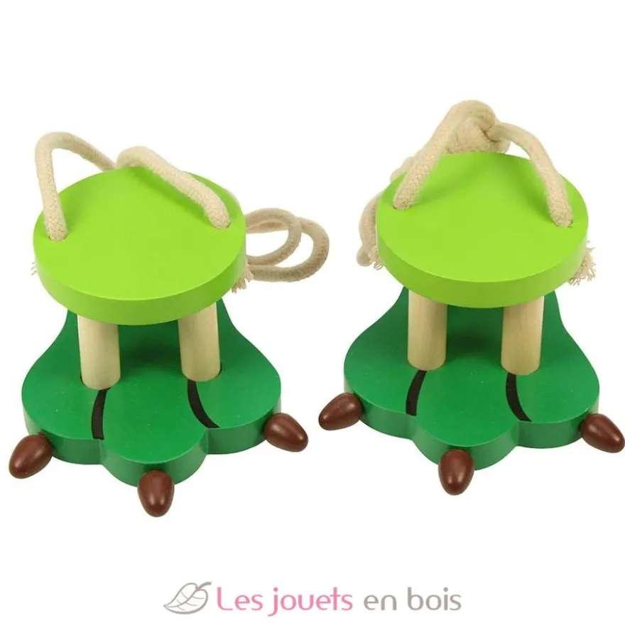 Échasses pattes de crocodile - Bigjigs Toys
