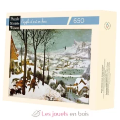 Chasseurs dans la neige de Bruegel - Puzzle Michèle Wilson