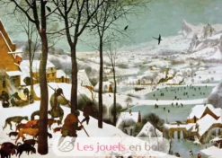 Chasseurs dans la neige de Bruegel - Puzzle Michèle Wilson