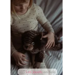 Chat en peluche lesté 1,2 kg - ByAstrup