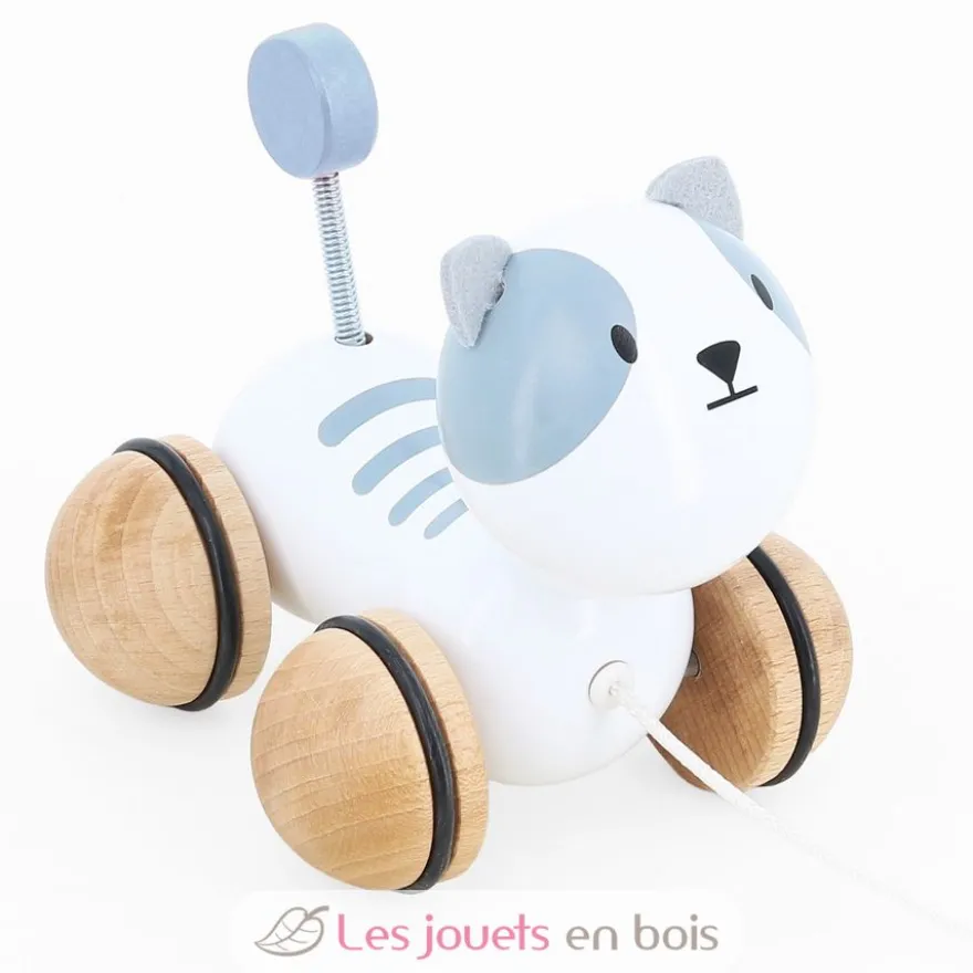 Chaton à traîner en bois Gribouille - Vilac