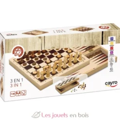 Échecs, Dames et Backgammon - Cayro