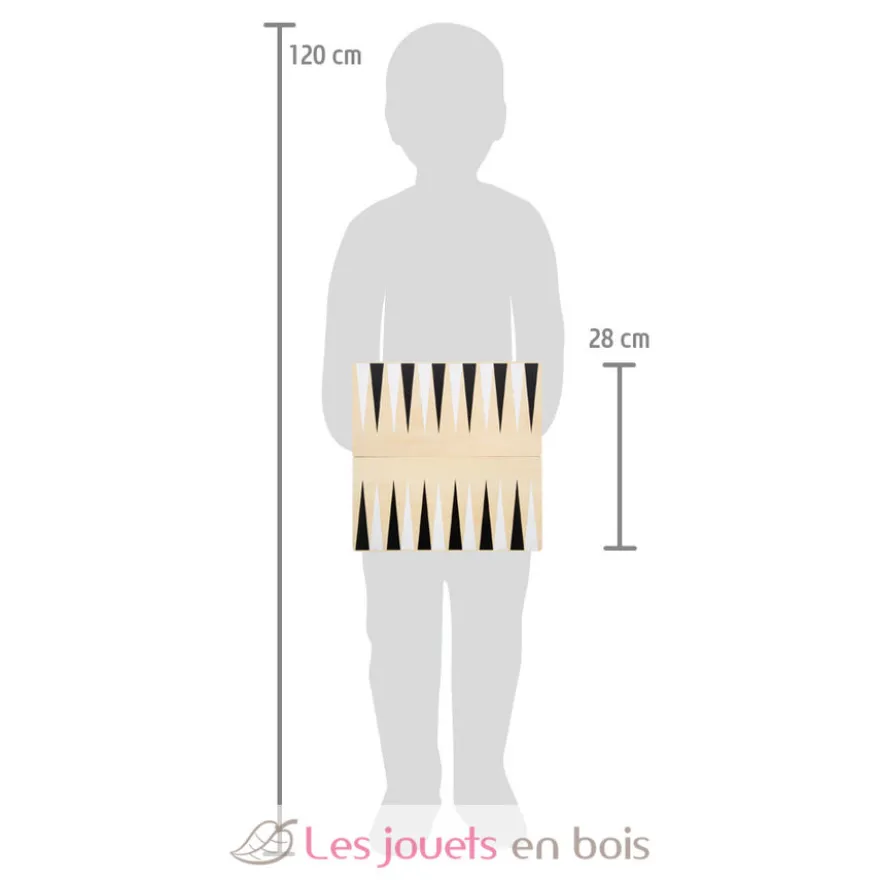 Échecs et Backgammon Gold Edition - Small Foot company