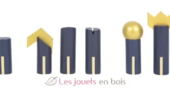 Échecs et Backgammon Gold Edition - Small Foot company