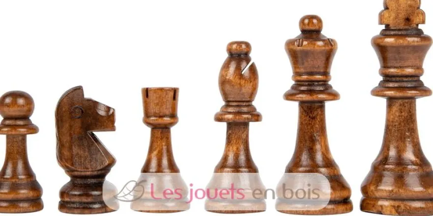 Échecs et dames XL en bois - Small Foot Compagny