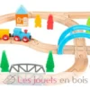 Chemin de fer en bois Grand voyage multicolore Small Foot Compagny