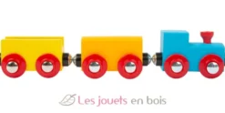 Chemin de fer en bois Grand voyage multicolore Small Foot Compagny