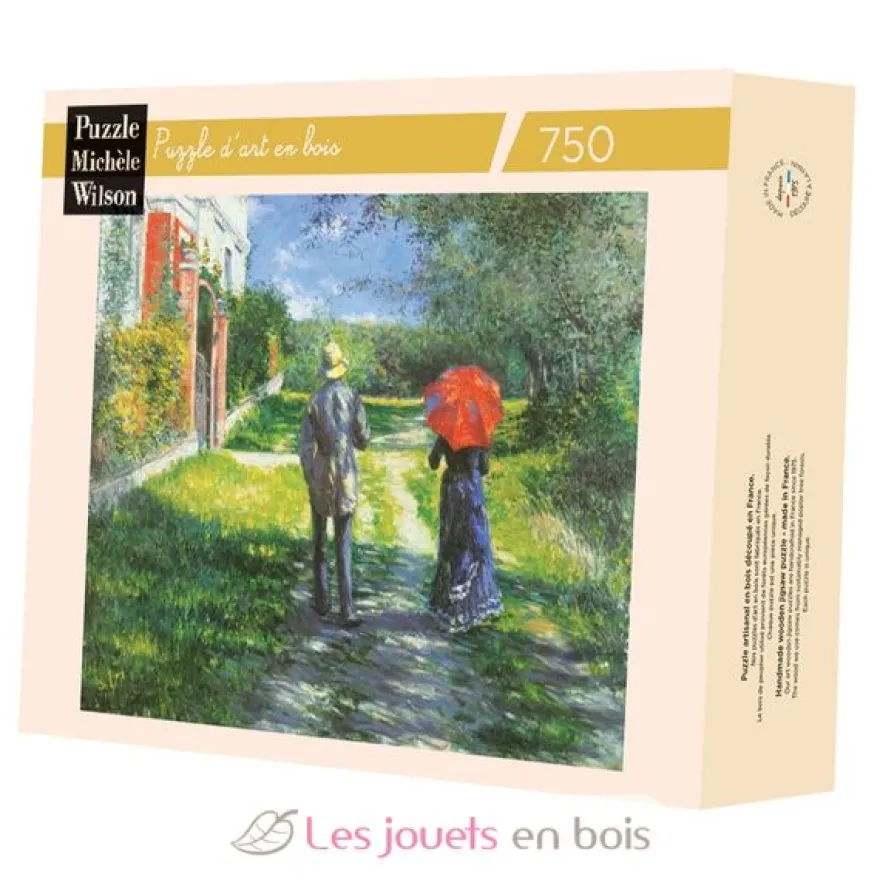 Chemin montant de Caillebotte - Puzzle Michèle Wilson