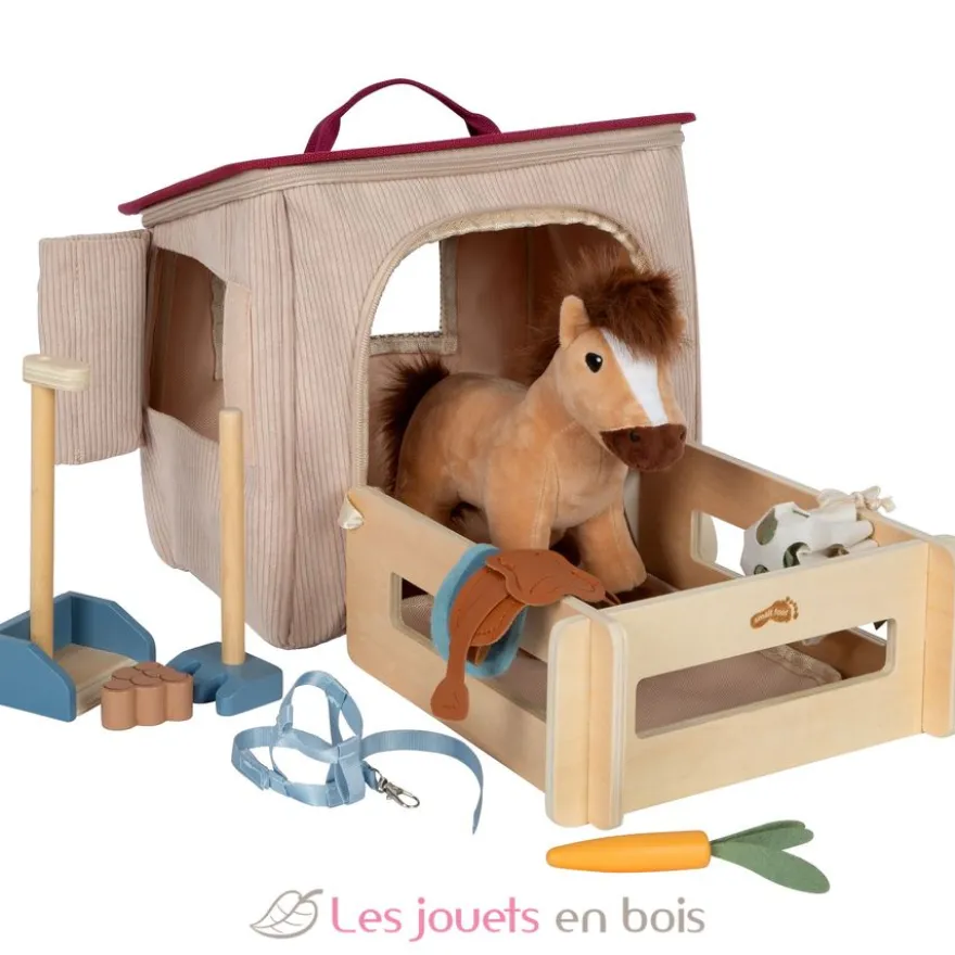 Cheval avec écurie et accessoires - Small Foot company