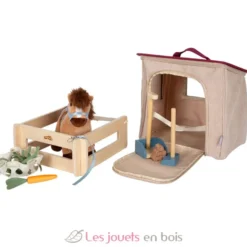 Cheval avec écurie et accessoires - Small Foot company