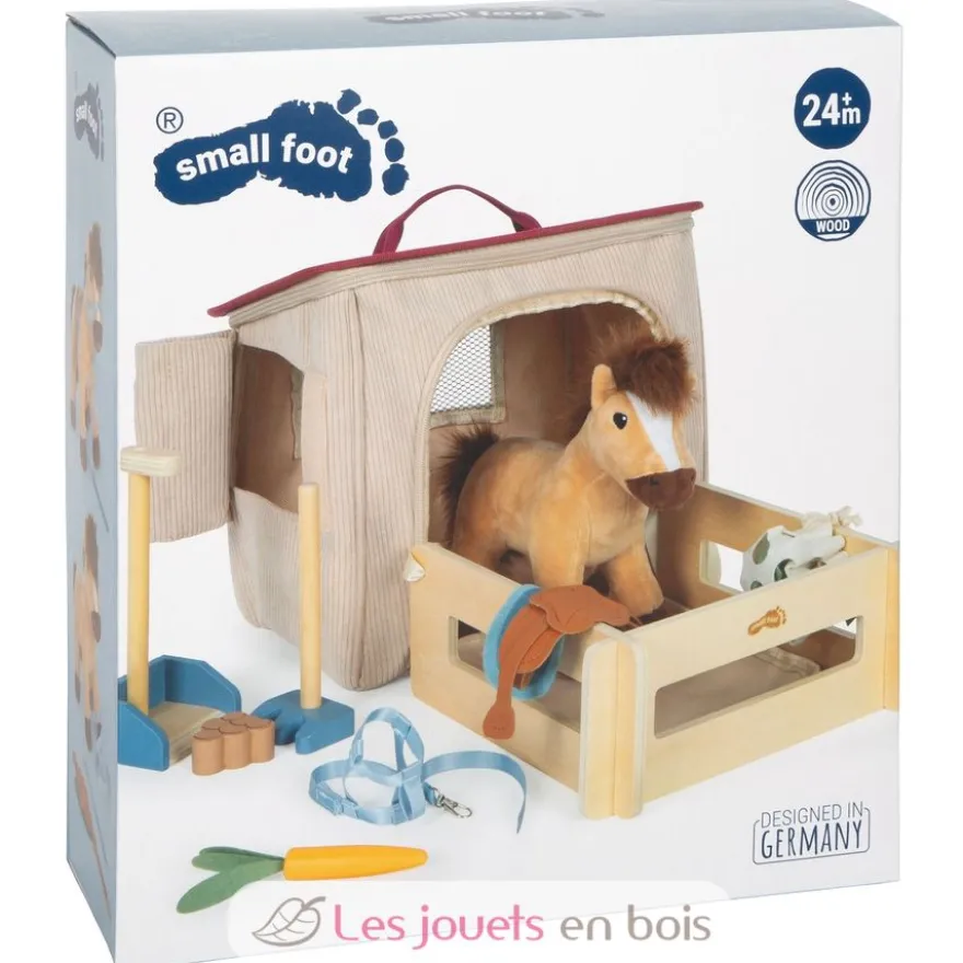 Cheval avec écurie et accessoires - Small Foot company