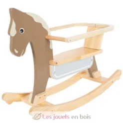 Cheval à bascule avec siège marron Small foot compagny