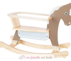 Cheval à bascule avec siège marron Small foot compagny
