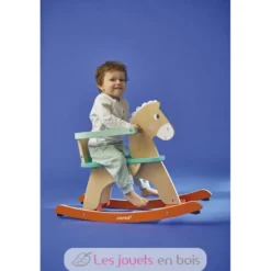 Cheval à bascule en bois Ogalo Zigolos - Dès 12 mois - Janod