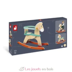 Cheval à bascule en bois Ogalo Zigolos - Dès 12 mois - Janod