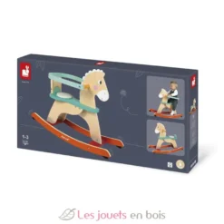 Cheval à bascule en bois Ogalo Zigolos - Dès 12 mois - Janod